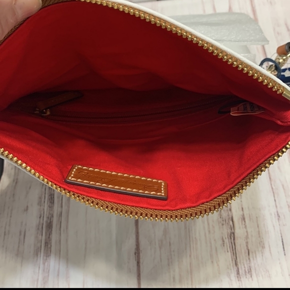 Dooney & Bourke Pebble Grain Foldover Zip Crossbody Bag - Picture 12 of 16